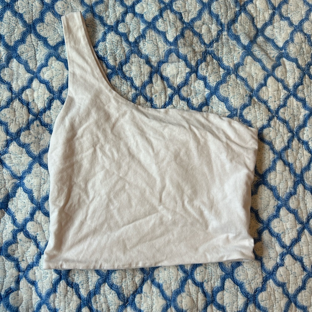 Cotton On Classic White One Shoulder Tank